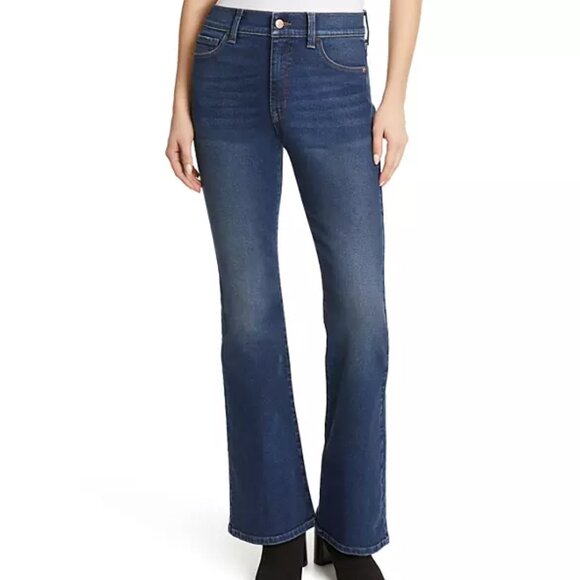 Jessica Simpson Women's High Rise Flare Jean - Picture 2 of 15